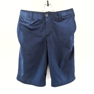 Under Armour Youth's Navy Golf Shorts (Size 14)